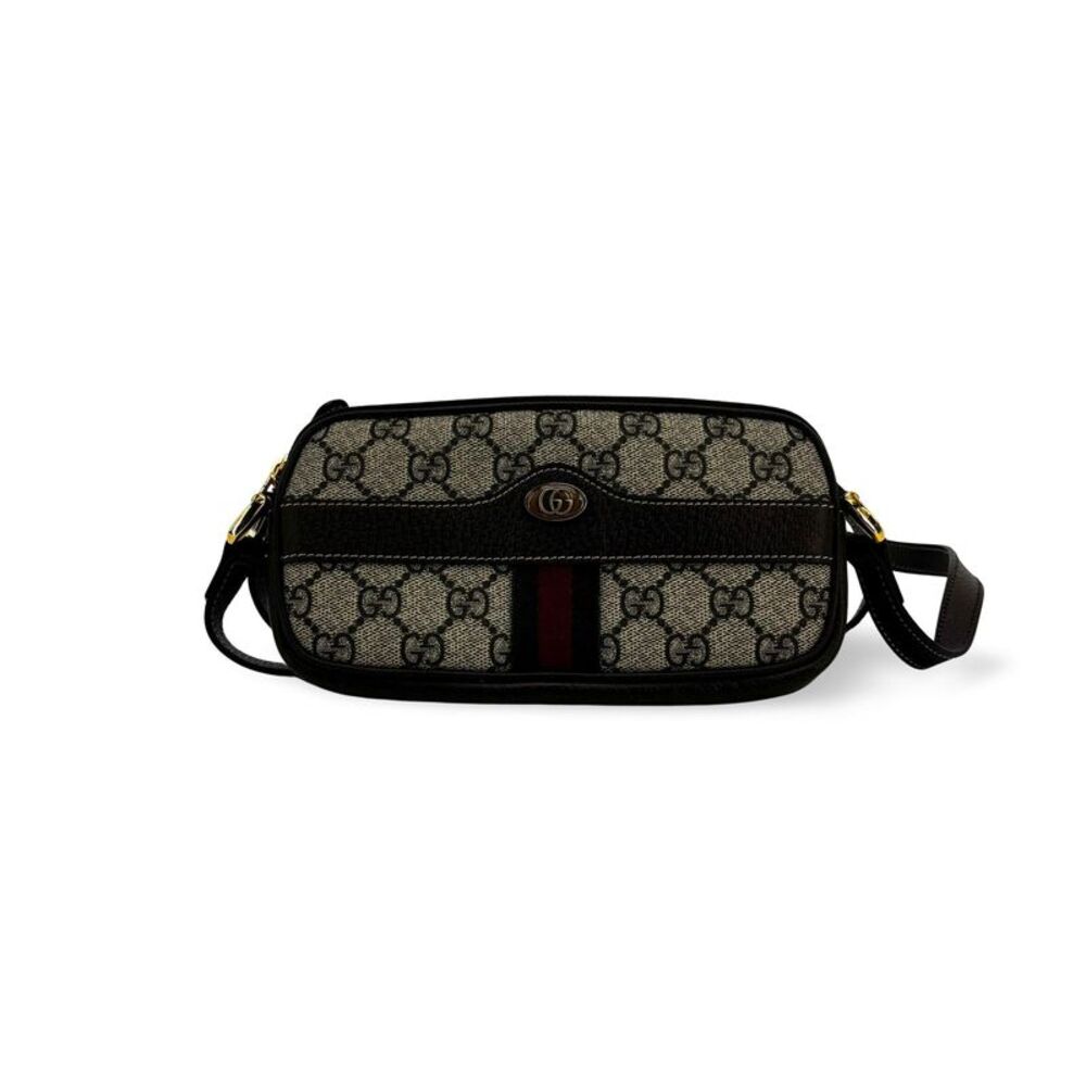 Gucci Ophidia GG Small Shoulder Bag Black